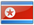 Flagge Nordkorea